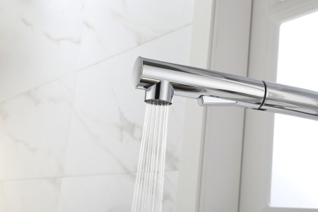 Смеситель для кухни Paulmark NEO Ne214419-CR на мойку хром